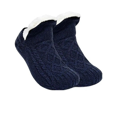 Super Warm Non Slip Floor Socks Women Men Unisex Velvet Winter Slipper